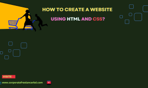 create website by HTML & CSS