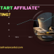 A person happily using a laptop, representing a beginner learning Affiliate Marketing.