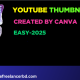 "Professional Canva designer creating social media graphics on laptop"