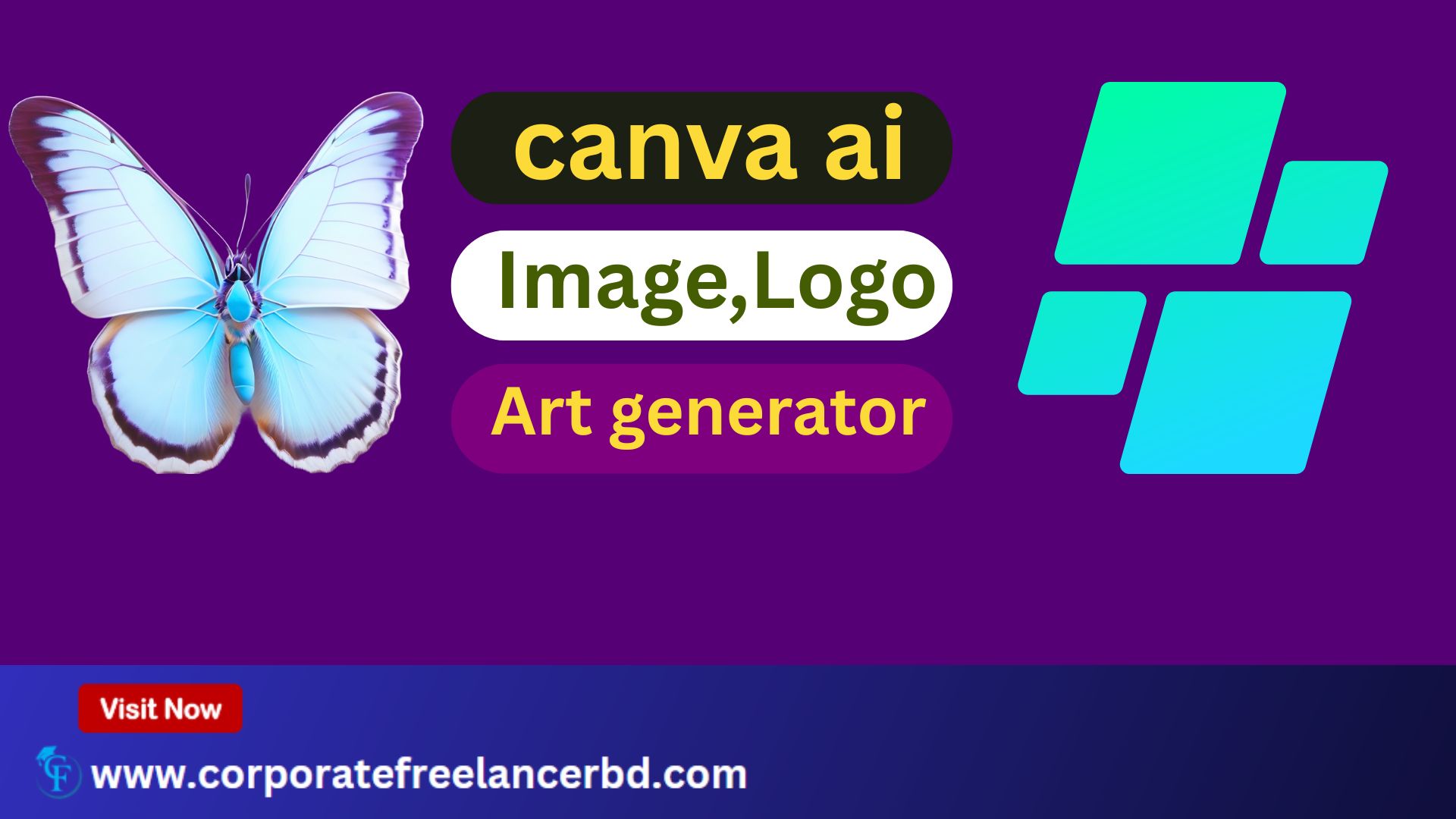 "Canva AI design tools - Generate logos, images & digital art instantly with AI"
