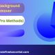"Before/after using Canva background remover tool - free and pro methods comparison"